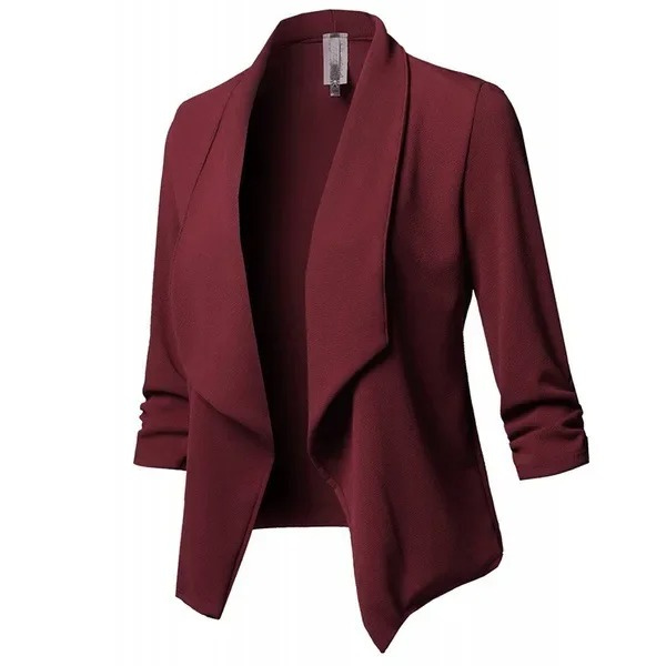 Lune London | Women's Blazer Open Front Elegant Light