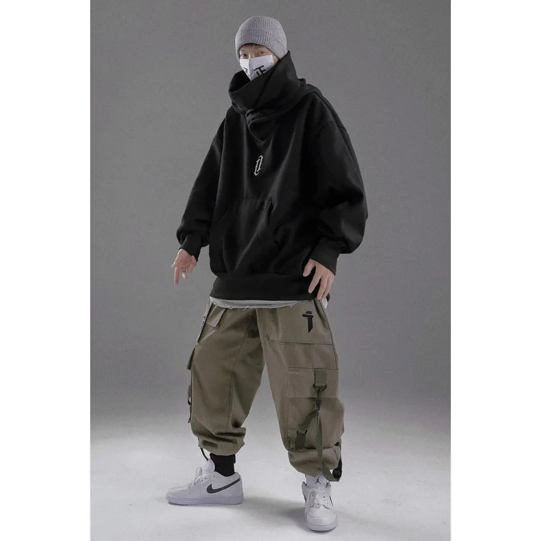 Lune London | Ninja Hoodie with Double Neckline
