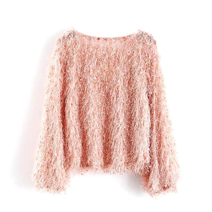 Lune London | Plush round neck sweater