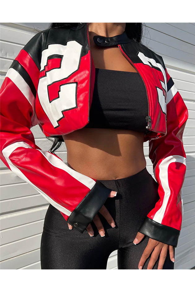 Lune London | Biker Faux Leather Jacket