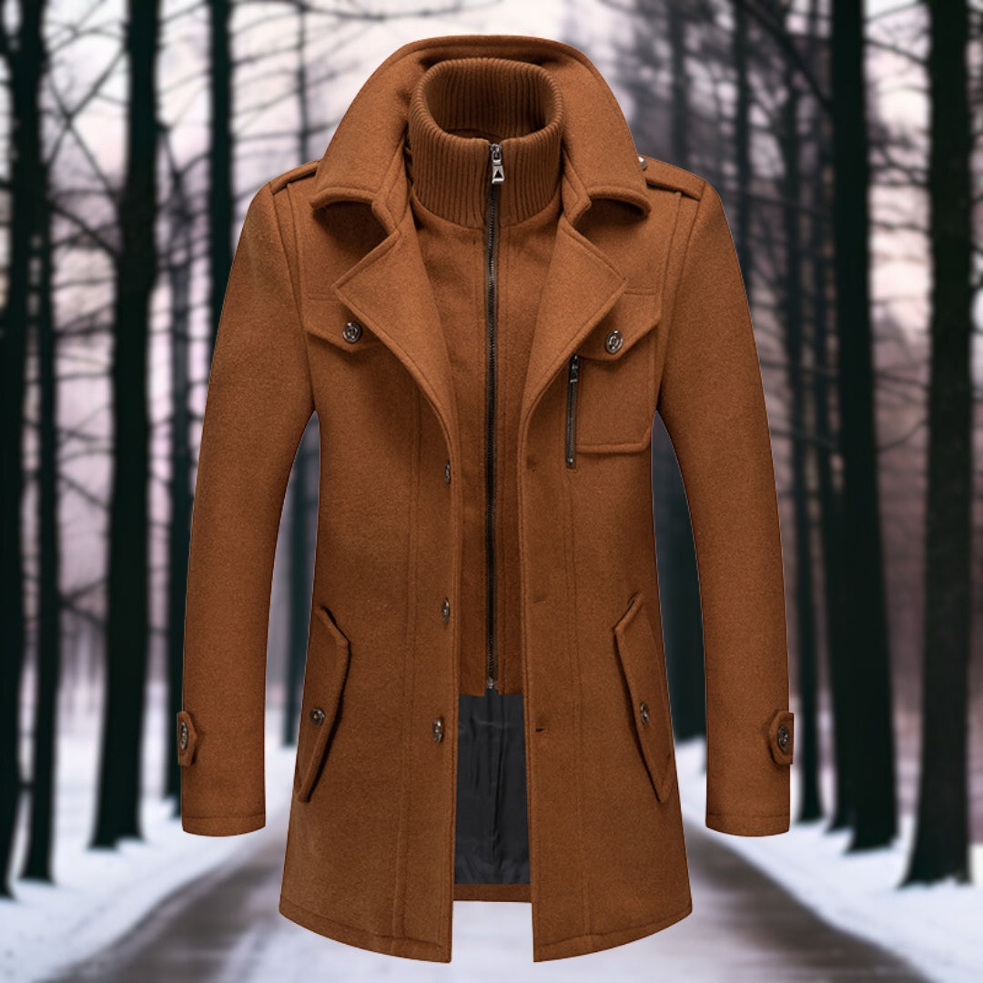 Lune London | High-Quality Wool Coat for Business Travelers
