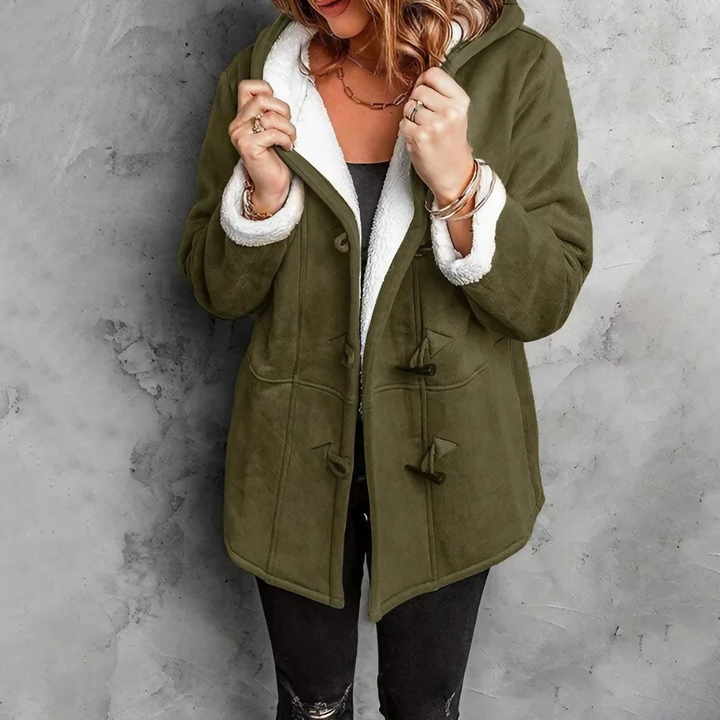Chic und Stil | Women's Hooded Jacket : Comfy 2024