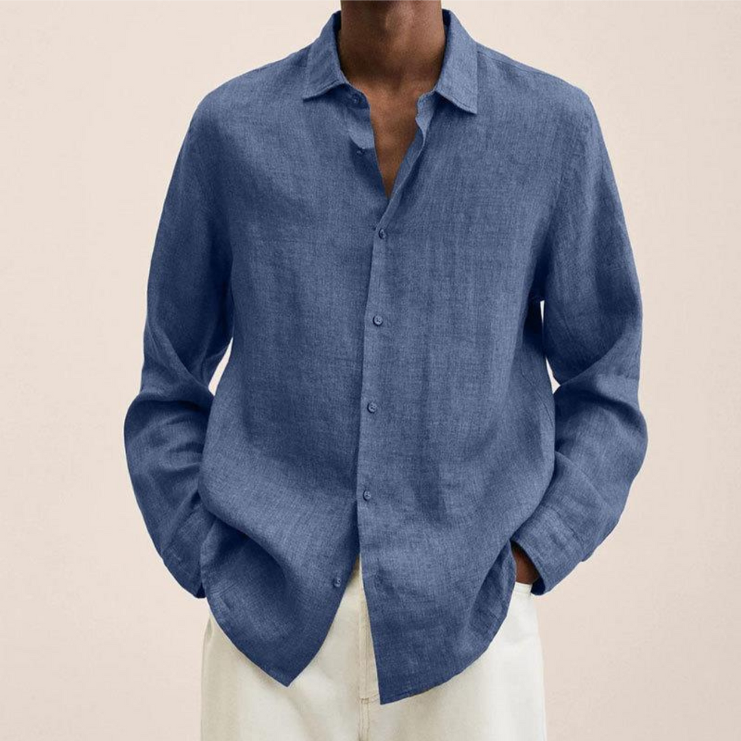 Lune London | Linen shirt for men Long