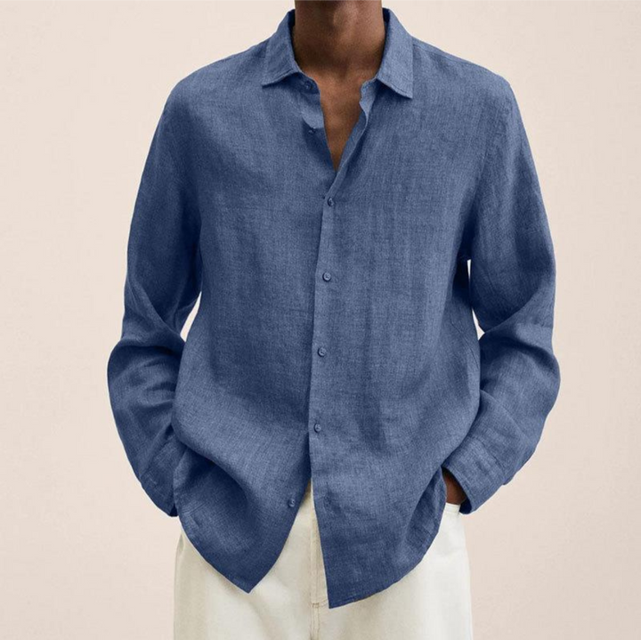 Lune London | Linen shirt for men Long