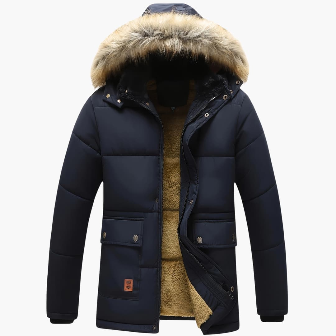 Lune London | Fleece Hoodie with Zipper for Men
