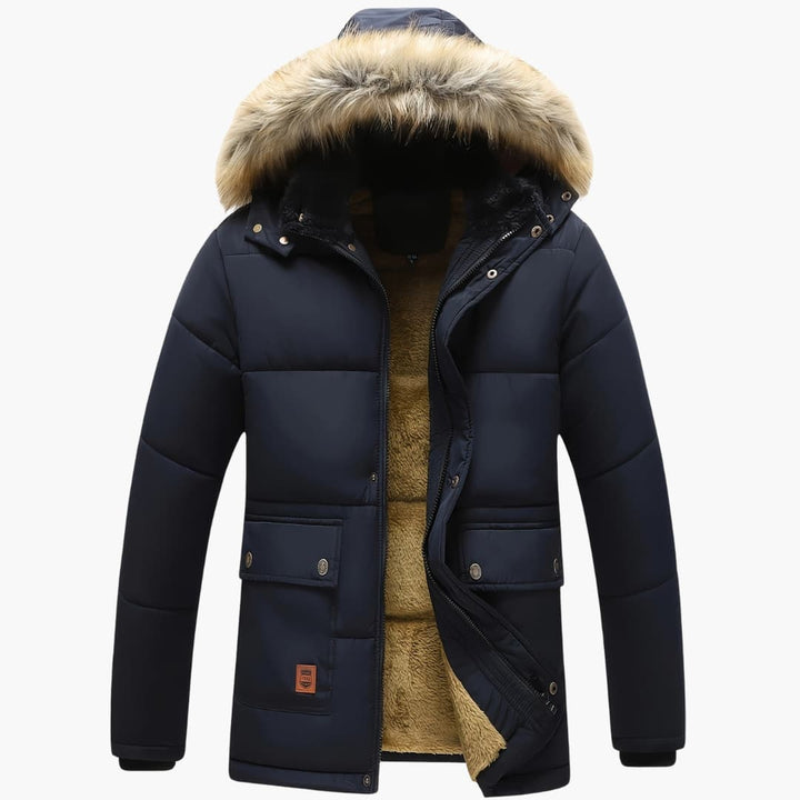 Lune London | Fleece Hoodie with Zipper for Men