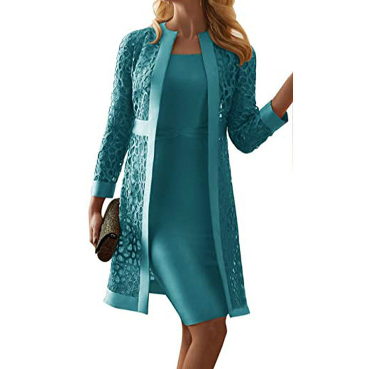 Lune London | Delicate Look Two-Piece Dress Made Of Lace
