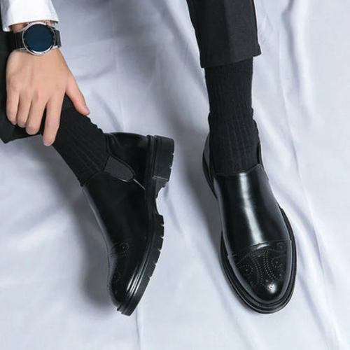 Lune London | Elegant Men's Shoes Classic Slip-ons Suit Shoes with Elegant Finish