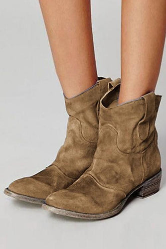 Lune London | Supported Suede Ankle Boots