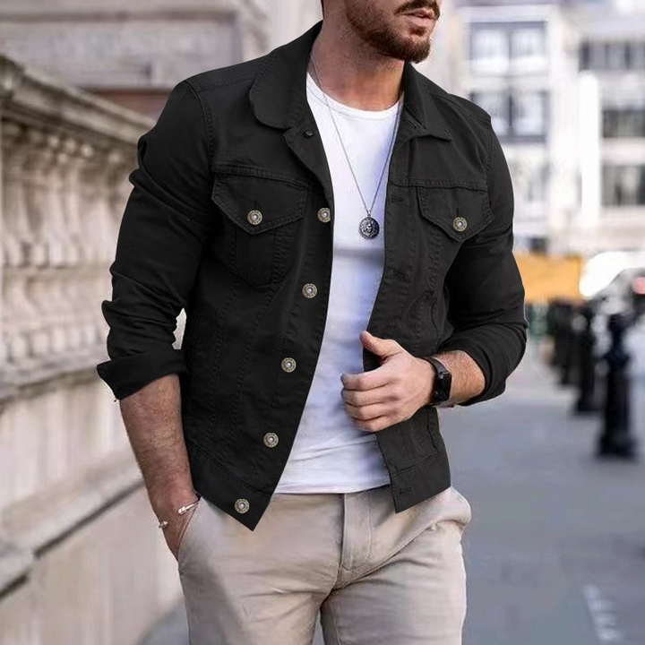 Lune London | Classic Dyed Denim Jacket for Men