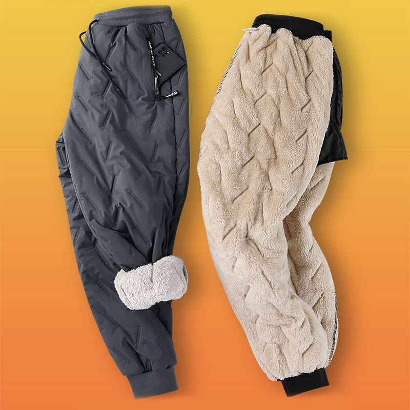 Lune London | Large, windbreaker, warm jogger pants