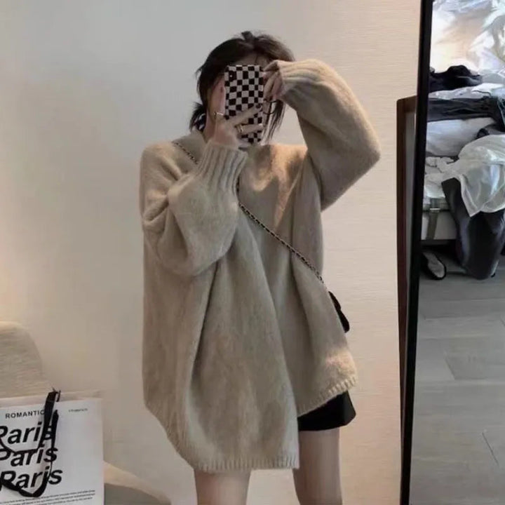 Lune London | Cozy oversized knit cardigan with button closure