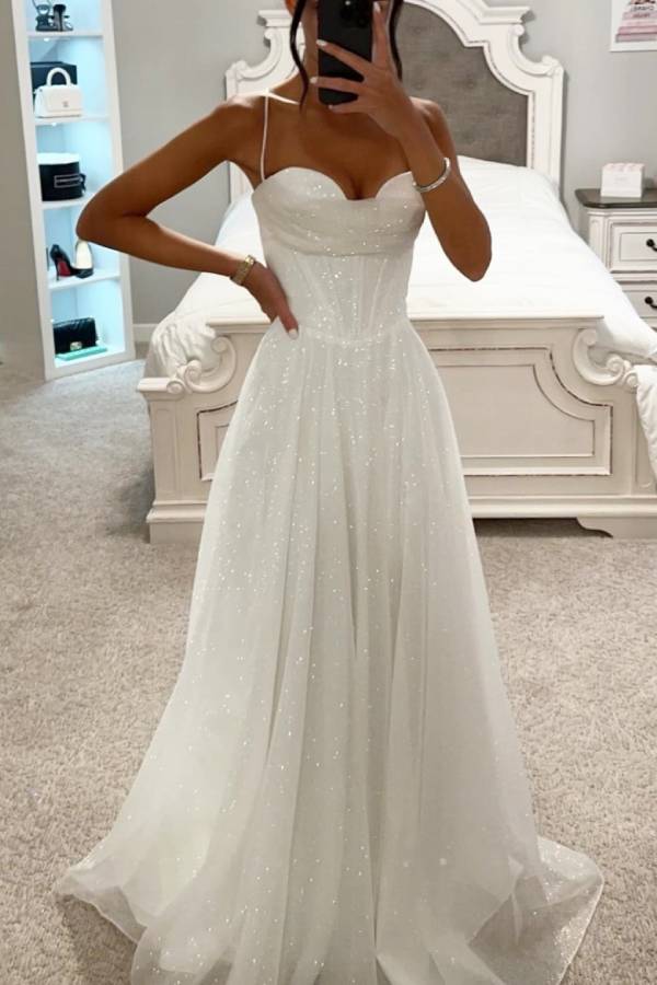 Lune London | Glitter Ball Gown with Lacing