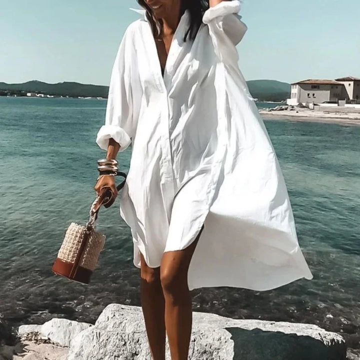 Lune London | Casual Mid-Length Shirt Dress for Women