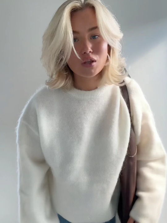 Lune London | Soft Mohair Knitted Sweater