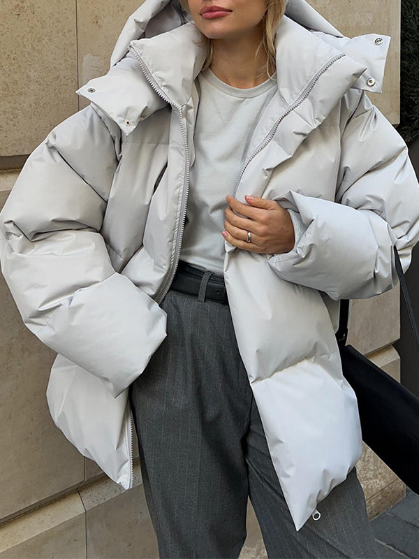 Lune London | Multicolor Hooded Puffer Jacket