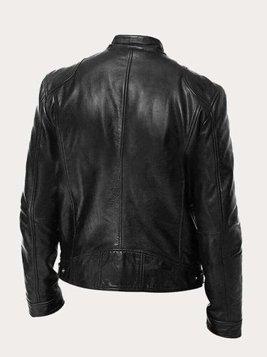 Lune London | Men's Classic Leather Jacket