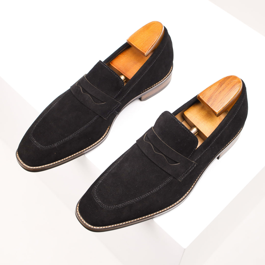 Lune London | Slip On Leather Penny Loafers Men's Shoes