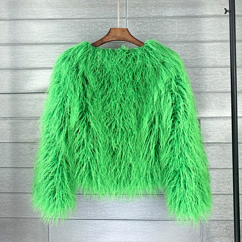 Lune London | Elegant Warmer Faux Fur Coat for Autumn and Winter