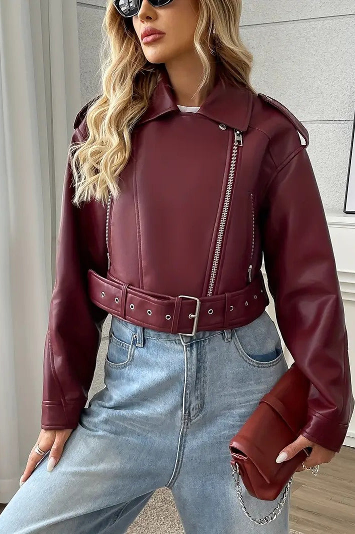 Lune London | Short Leather Jacket