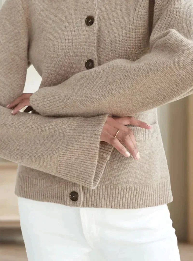 Lune London | Cardigan - Wool blend - Regular fit - Button closure - With front pockets