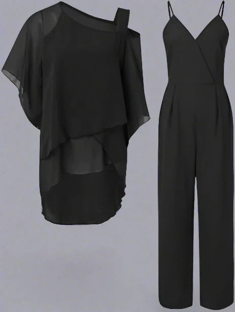 Lune London | Luxury Chiffon Set for Elegant Evenings