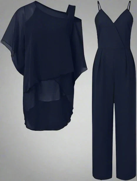 Lune London | Luxury Chiffon Set for Elegant Evenings