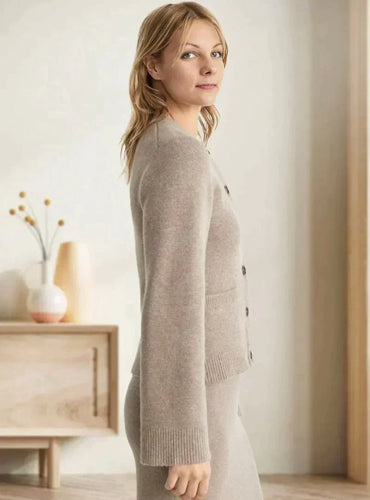 Lune London | Cardigan - Wool blend - Regular fit - Button closure - With front pockets
