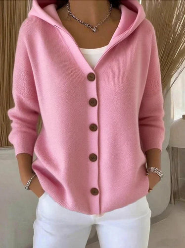 Lune London | Cozy women's cotton cardigan with long sleeves