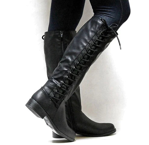 Lune London | Elegant Lace-Up Boots