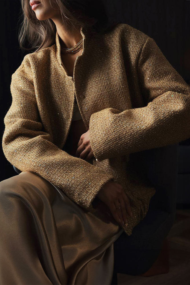 Lune London | Stand-up collar pocket jacket