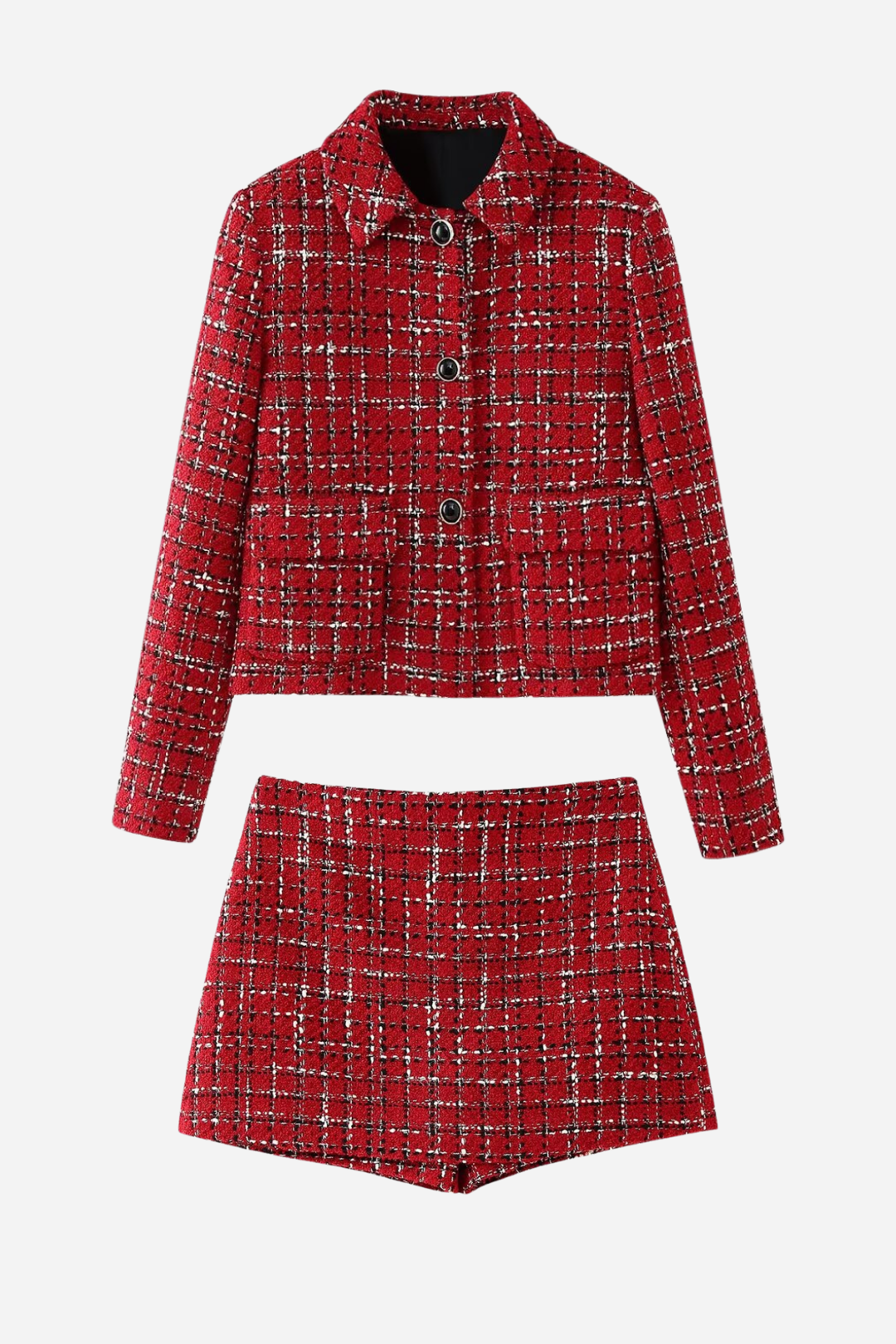 Lune London | Textured Jacket Tweed Set