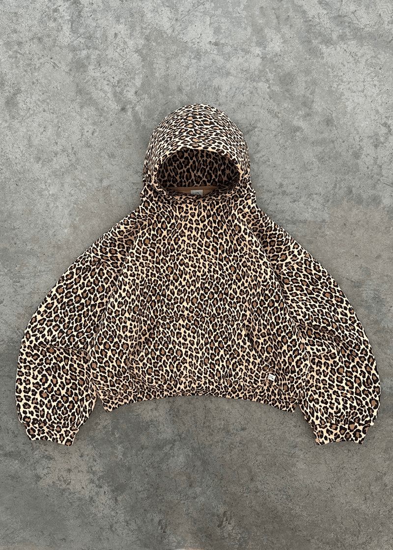 Lune London | Cozy hoodie with cheetah print for a casual-chic look