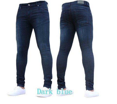 Men's Slim Fit Jeans with Stylish Seam Details Lune London