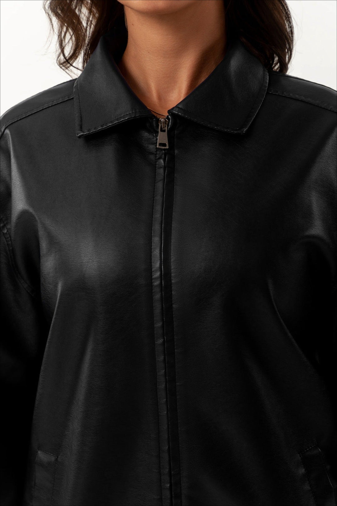 Lune London | Revers leather jacket