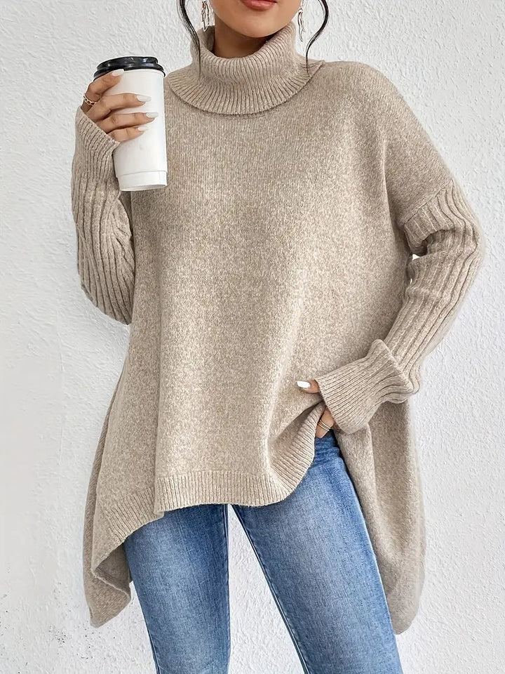 Lune London | Cozy long turtleneck sweater for everyday comfort