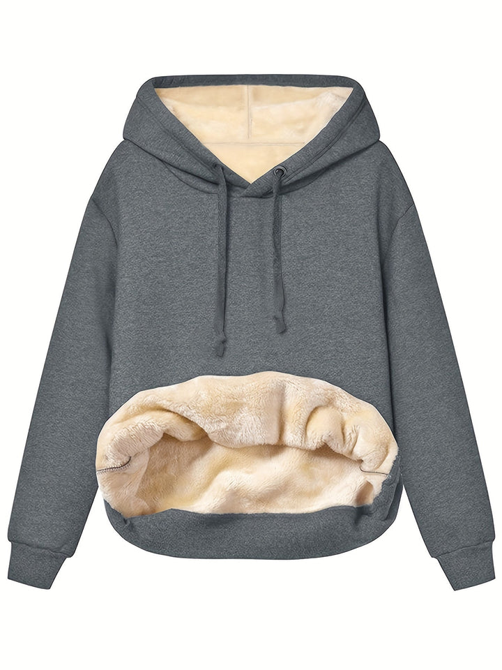 Lune London | Warm Winter Snugglyness with Fleece Hoodie