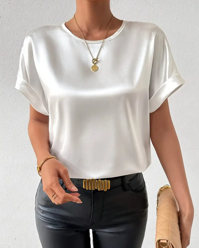 Lune London | T-Shirt Round Neck Satin Smooth