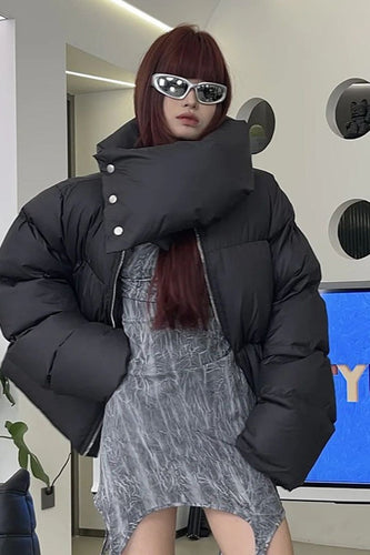 Lune London | Snapshot Neck Warmer Puffer Jacket