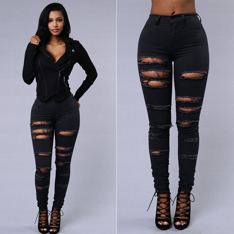 Lune London | Skinny Women's Jeans - High Waist, Casual Pencil Cut