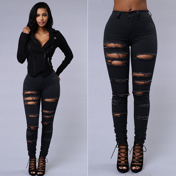 Lune London | Skinny Women's Jeans - High Waist, Casual Pencil Cut