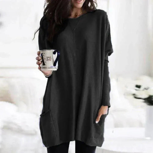 Lune London | Casual Long Sleeve Long Sweater