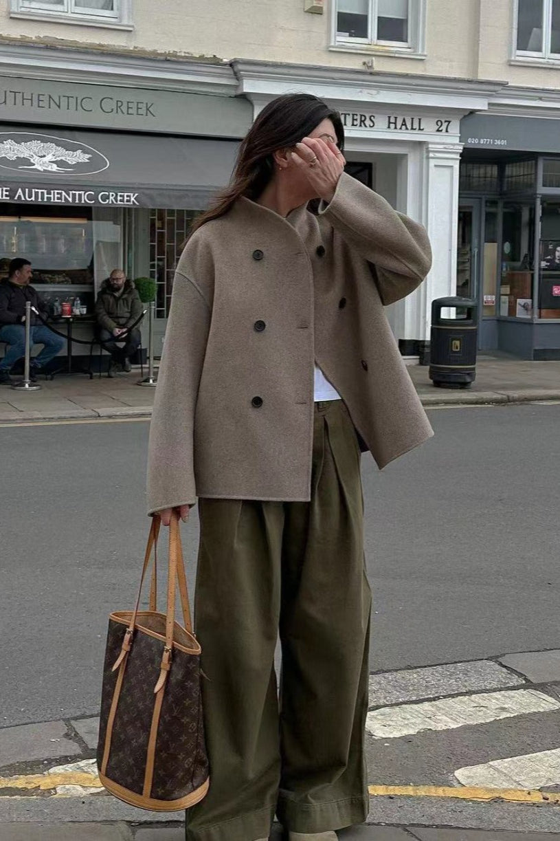 Lune London | Double-breasted Wool Jacket