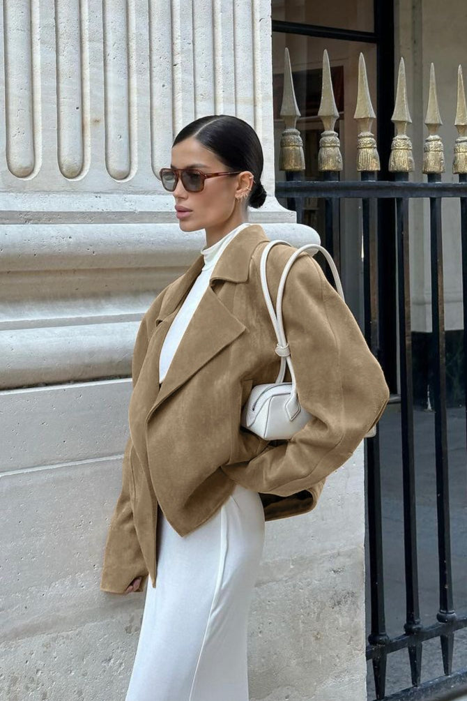 Lune London | Suede Relaxed Fit Jacket