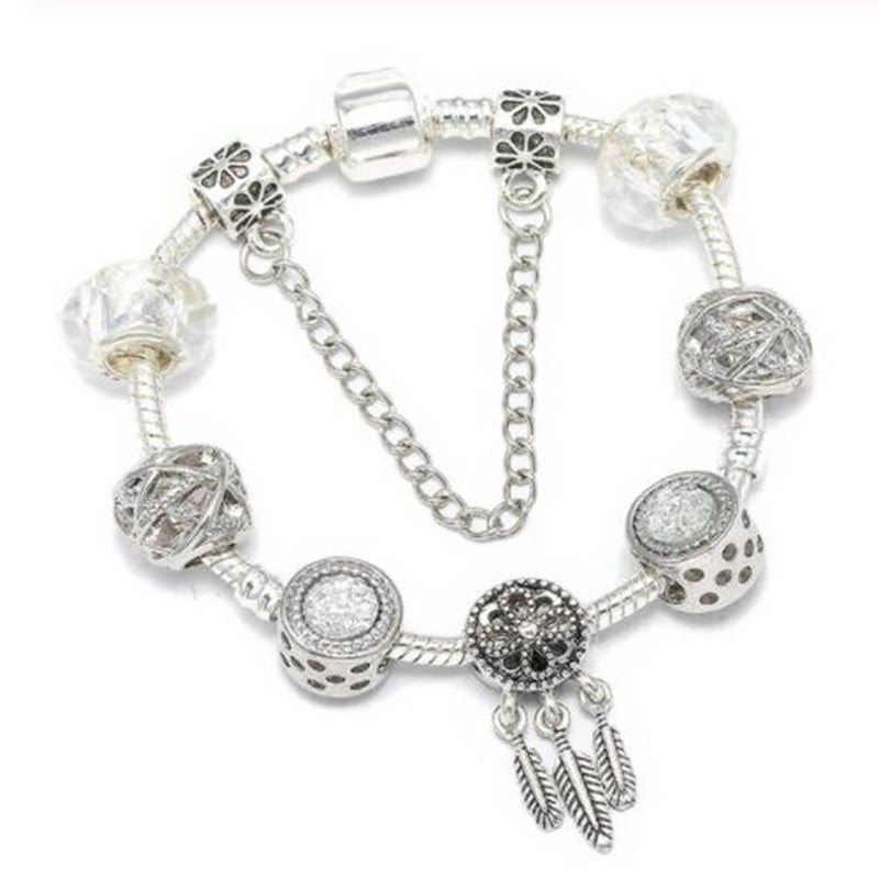 Lune London | Peach Blossom Charm Bracelet