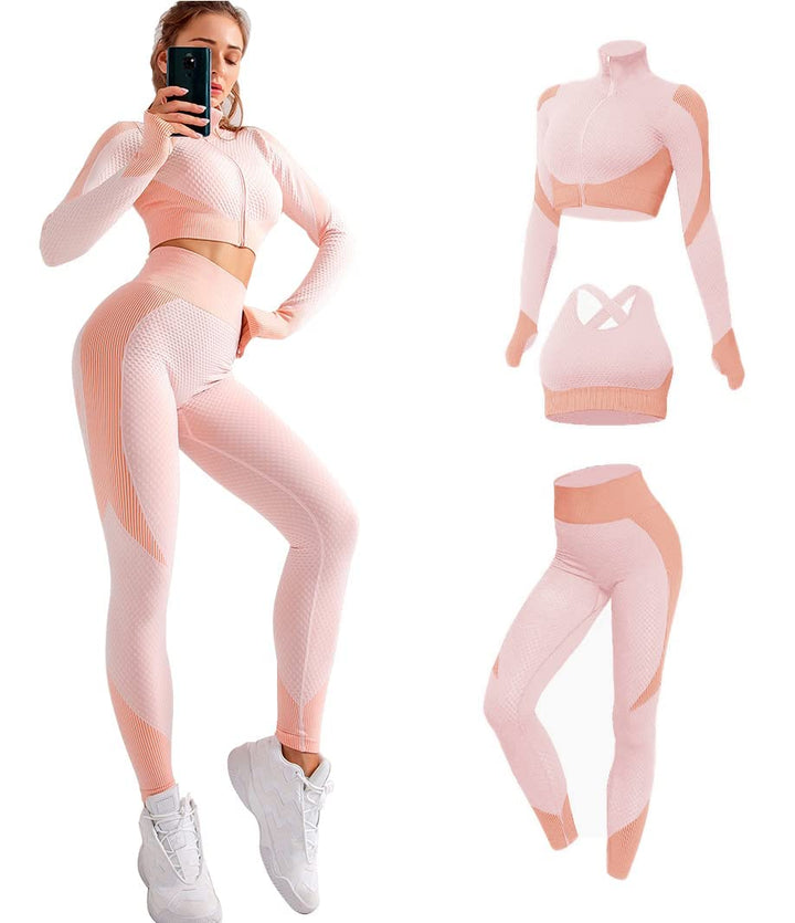Lune London | Seamless Activewear Set (3-Piece)