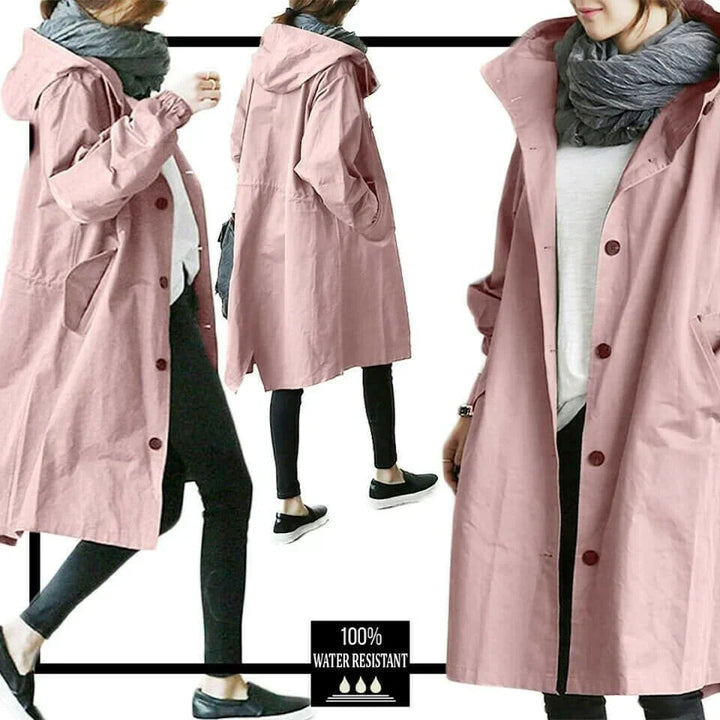 Lune London | Oversized Hoodie Windbreaker Rain Jacket