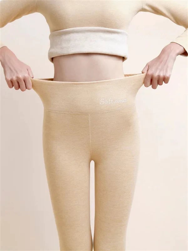 Lune London | Women's winter fleece pants - Warm shaping effect leggings