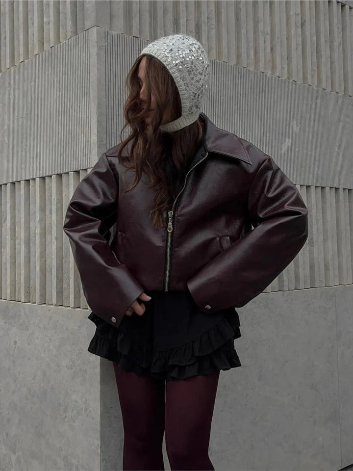 Lune London | Sleeves Burgundy Jacket