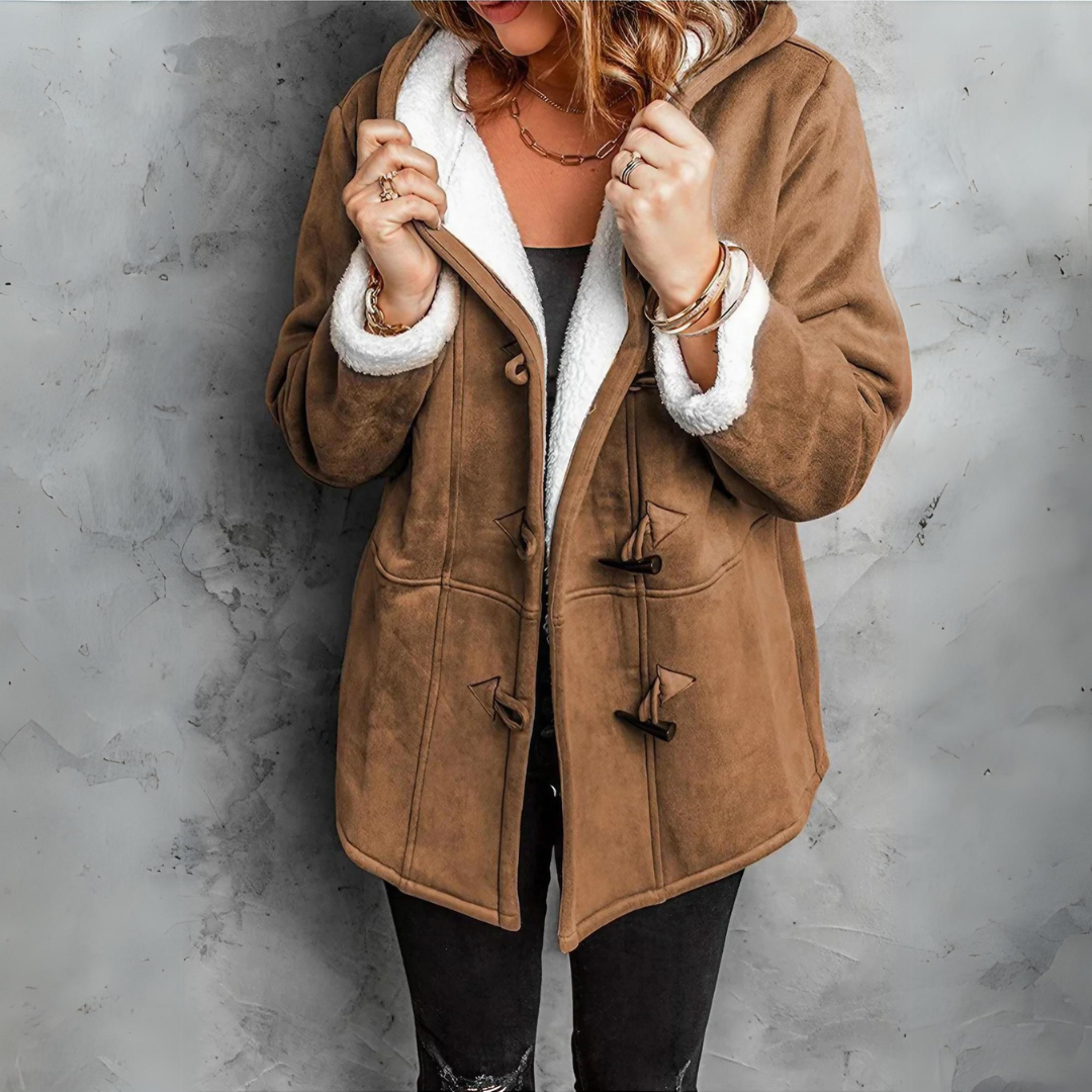 Chic und Stil | Women's Hooded Jacket : Comfy 2024